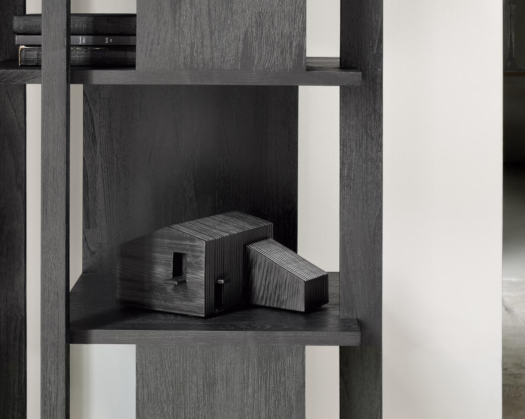 Objet Stilt House et Farm House noir – acajou, Ethnicraft