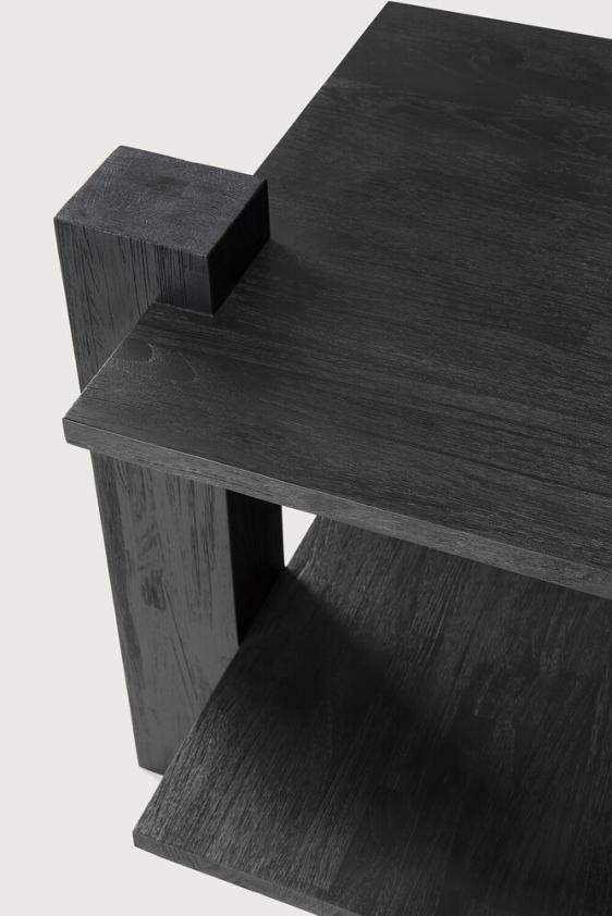 Table d&#039;appoint Abstract en teck, Ethnicraft