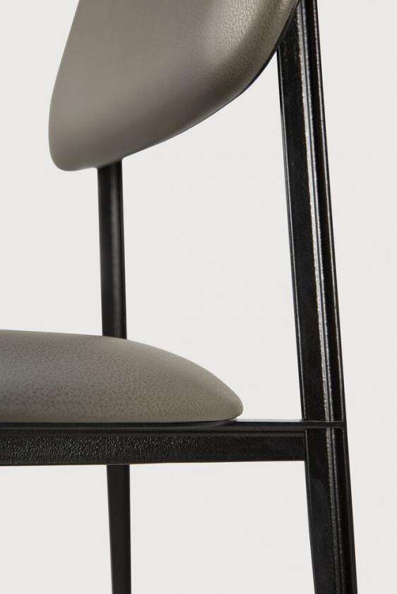 Chaise DC - cuir vert olive, Ethnicraft