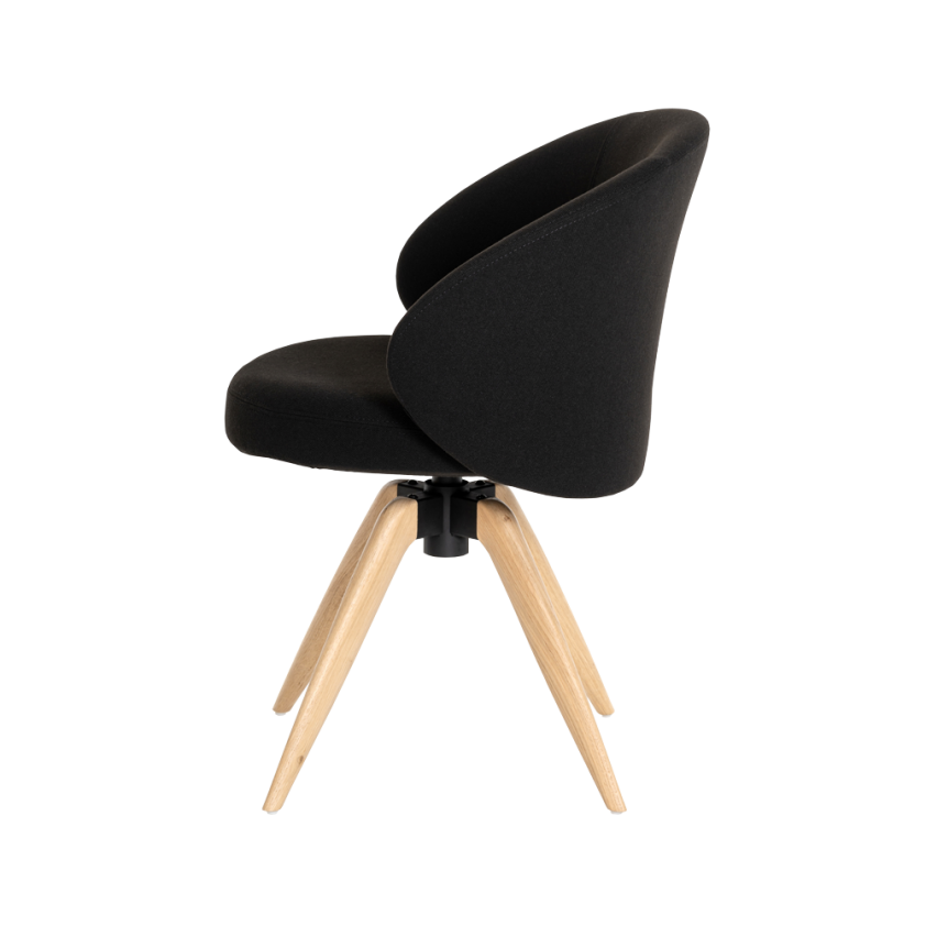Chaise Neo avec une assise tournante, Mobitec