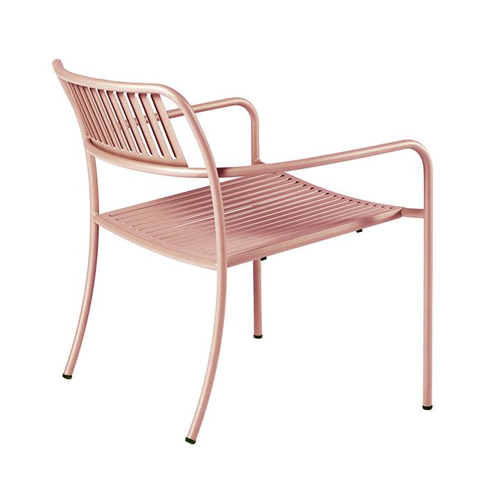 FAUTEUIL LOUNGE PATIO LAMES, Tolix
