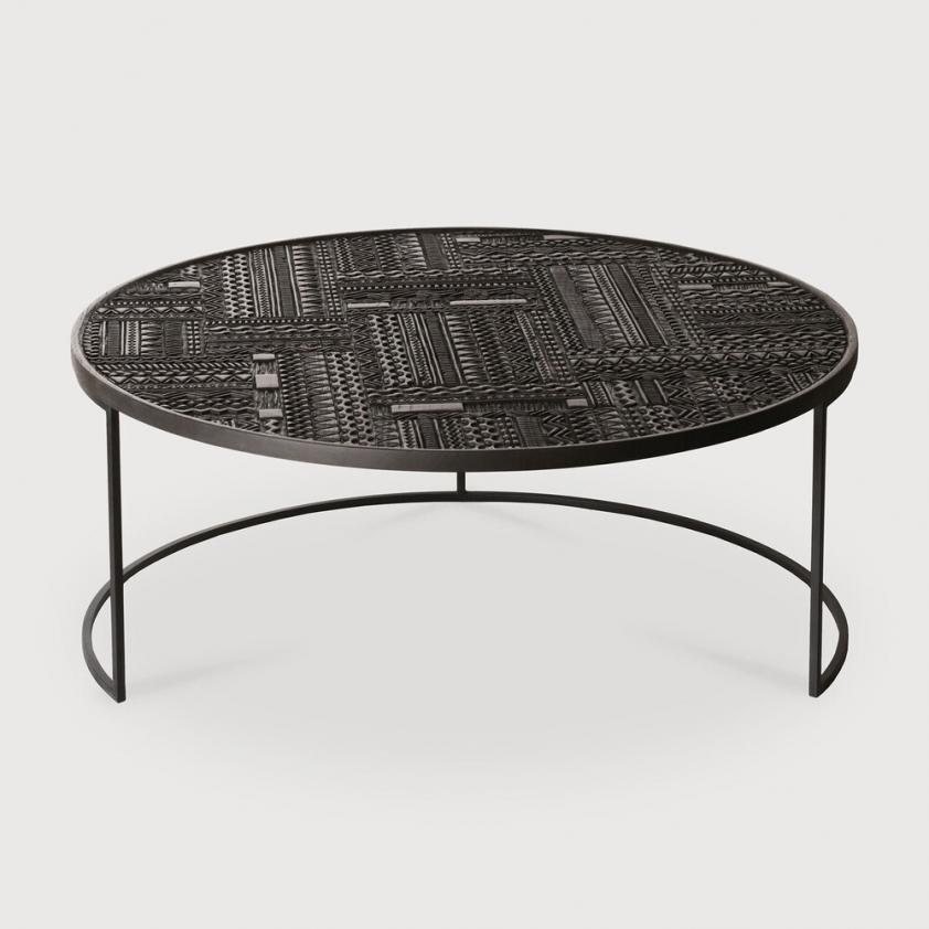 Set de tables basses Tabwa Nesting en teck noir, Ethnicraft