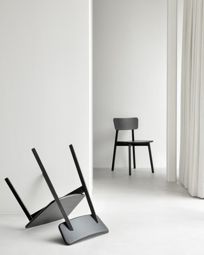 Chaise Casale en chêne noir, Ethnicraft