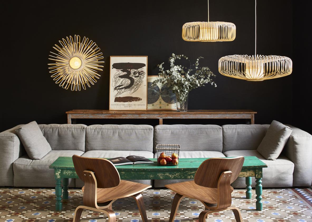 Suspension Bamboo up XXL noir, Forestier