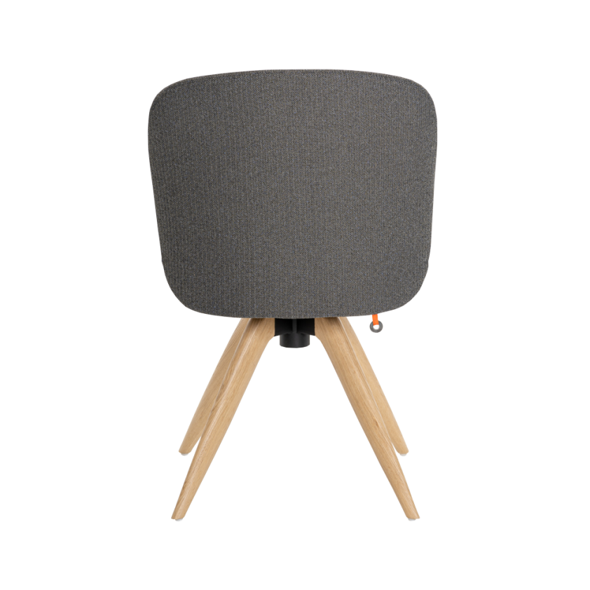 Chaise Neo avec une assise qui pivote à 360°, Mobitec