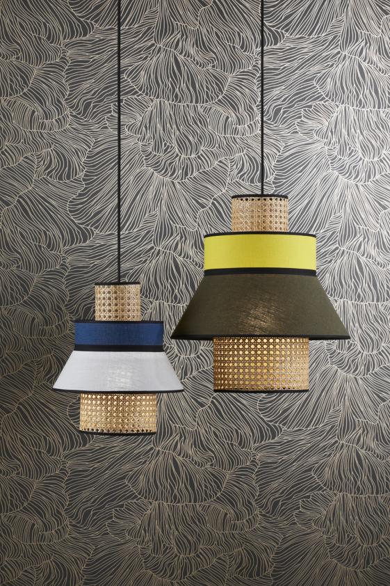 Suspension Singapour Xml  Gris clair, Market set