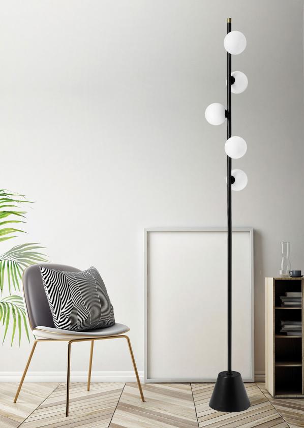 Lampadaire 5 lumières Pomì, Miloox
