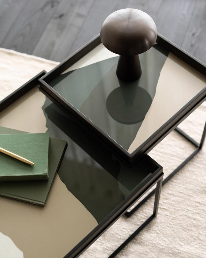 Set de tables à plateau Square, Ethnicraft