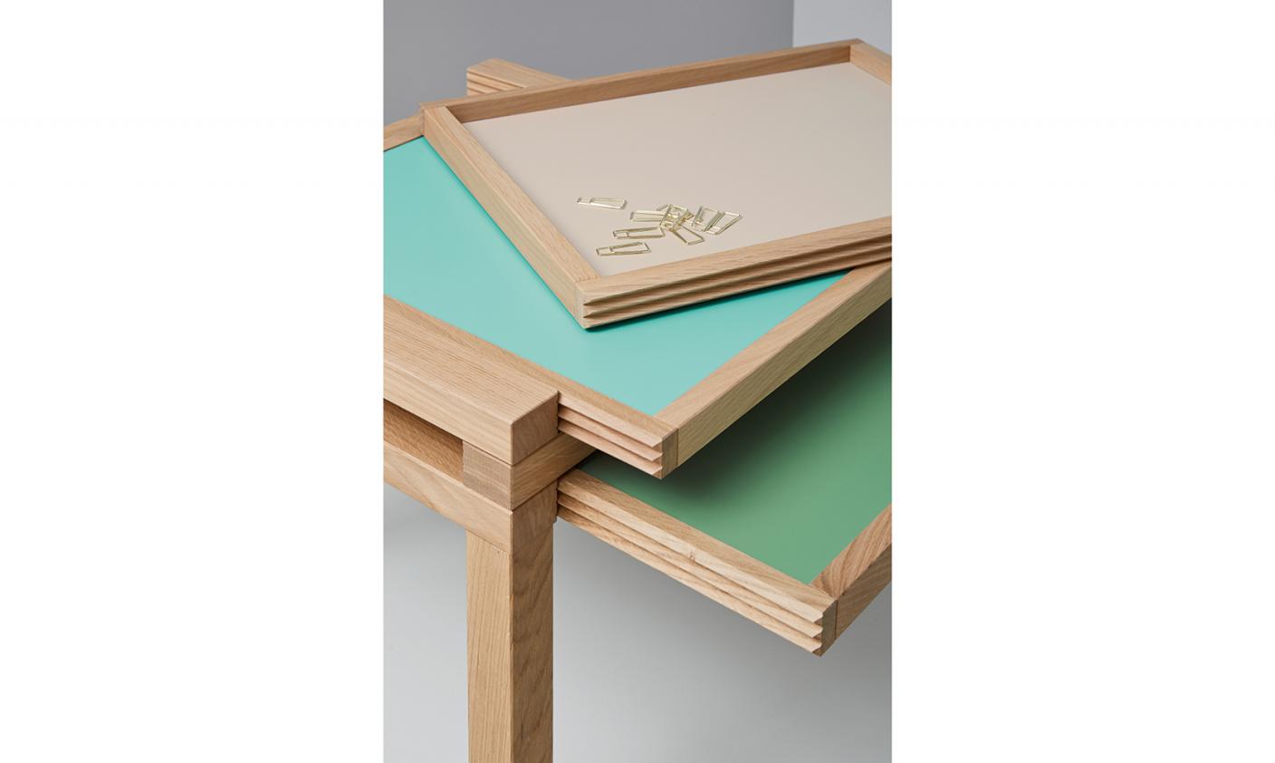 Table basse PAr3, Sculptures jeux