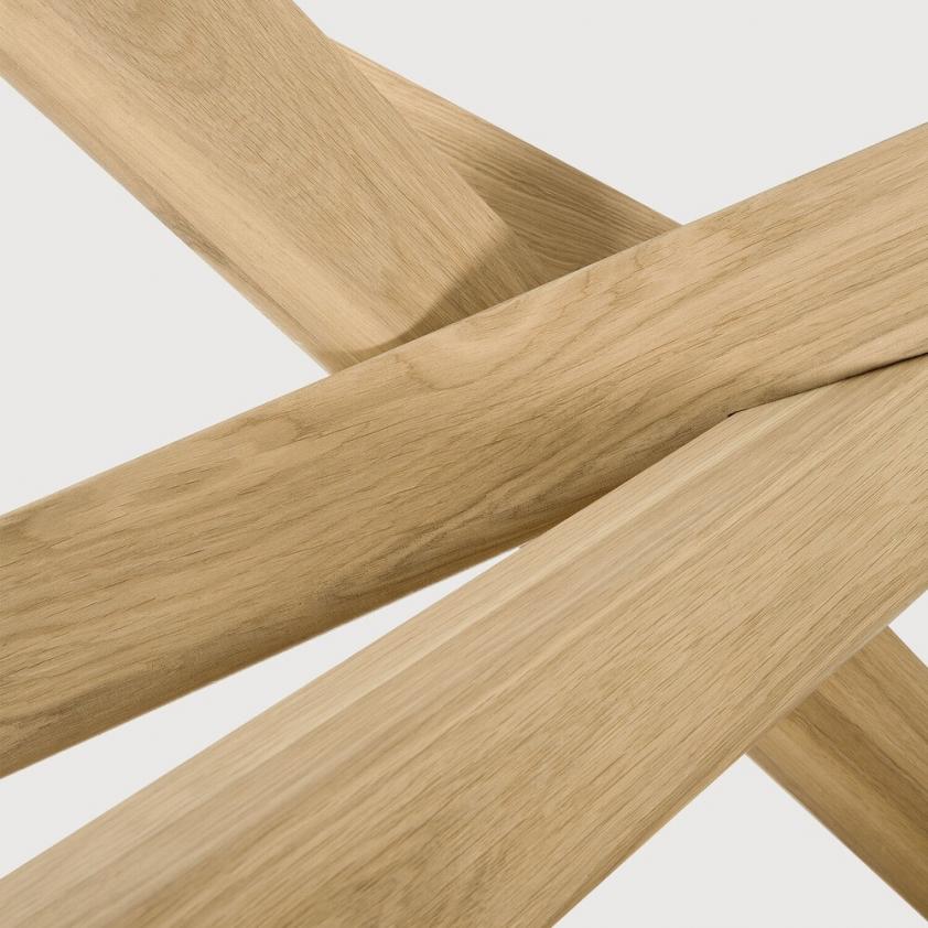 Table Mikado ronde en chêne, Ethnicraft
