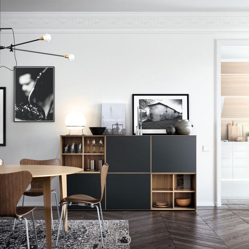 Buffets Lauki composable, Treku