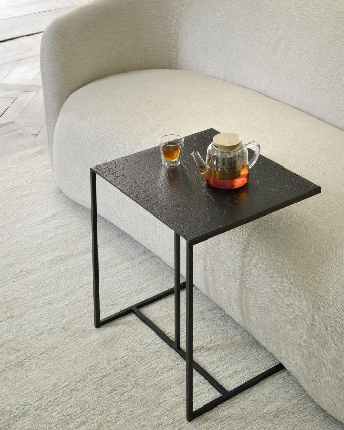 Table d’appoint Triptic - lava taupe, Ethnicraft