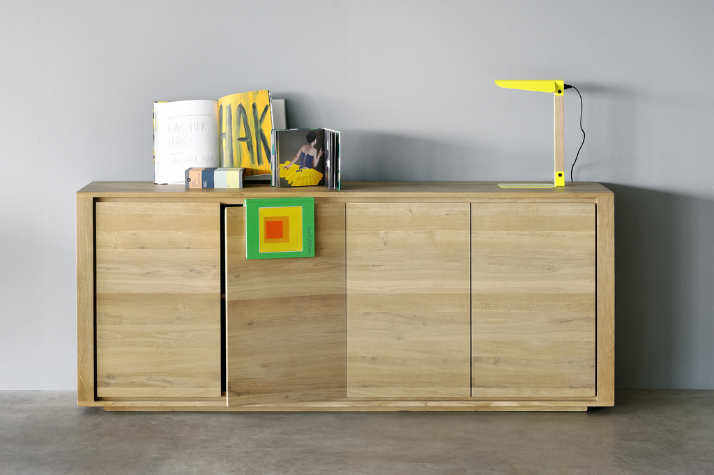 Buffets chêne 4 portes Shadow, Ethnicraft