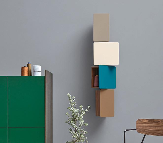 Rangement mural Lookin, Sculptures jeux