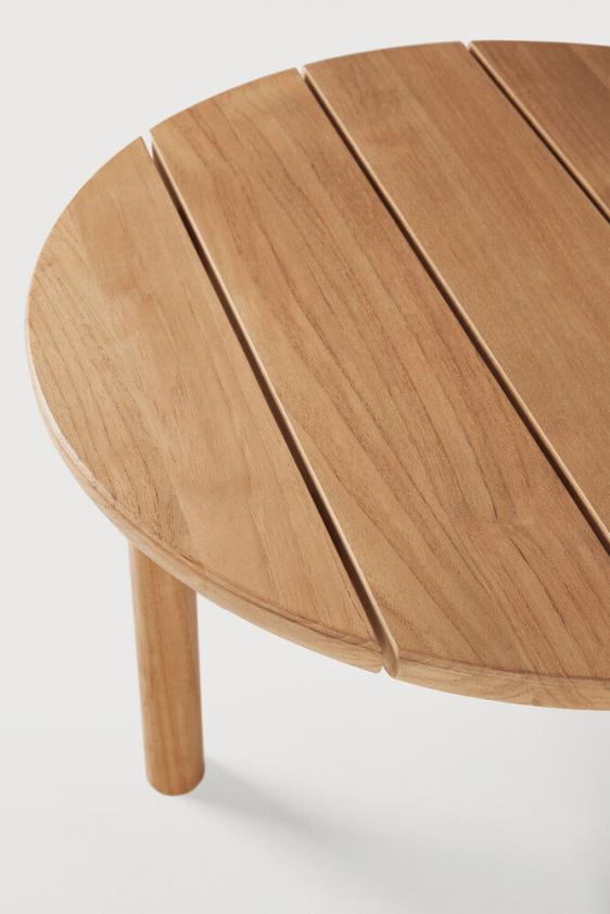 Table d&#039;appoint de jardin Quatro en teck, Ethnicraft