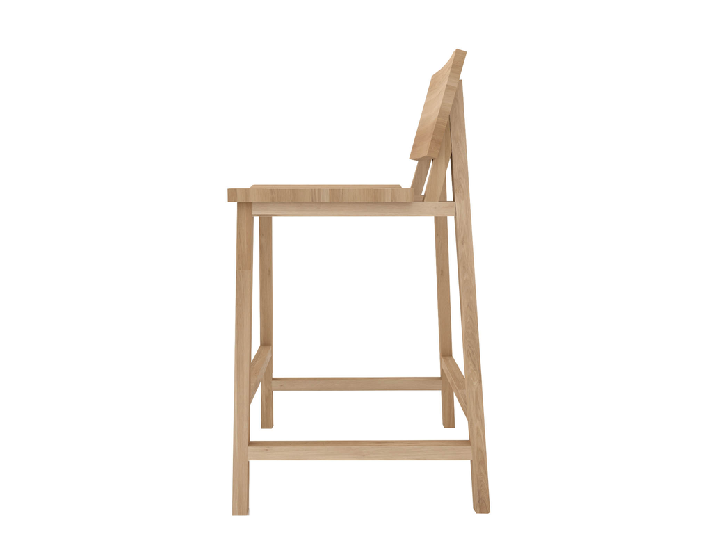 Tabouret de bar N3 en chêne, Ethnicraft