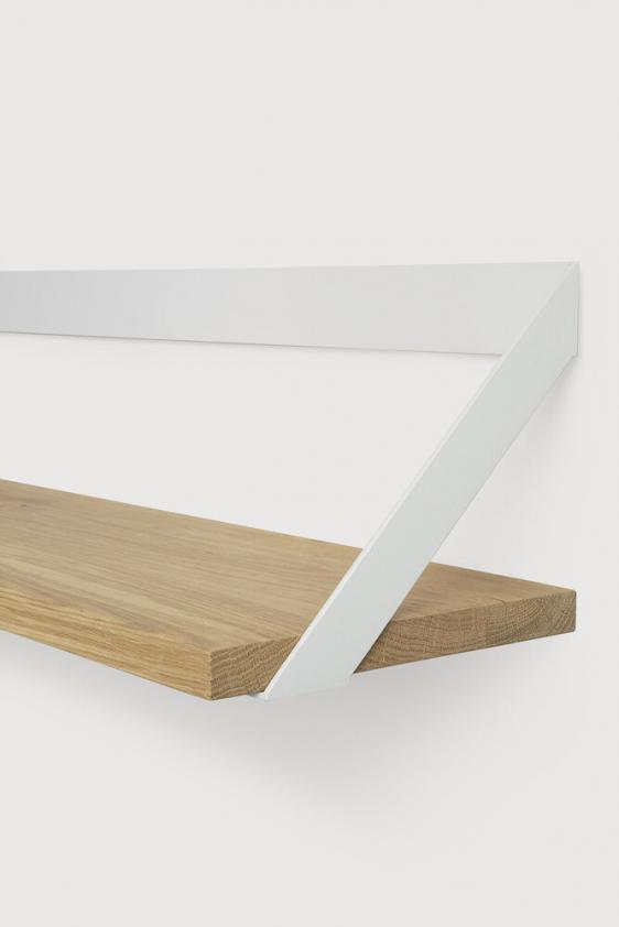 Étagère Ribbon en chêne - blanche, Ethnicraft
