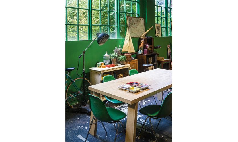 Table à allonge Section, Sculptures jeux