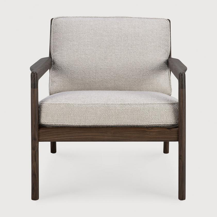 Fauteuil Jack en bois de rose – ivoire, Ethnicraft