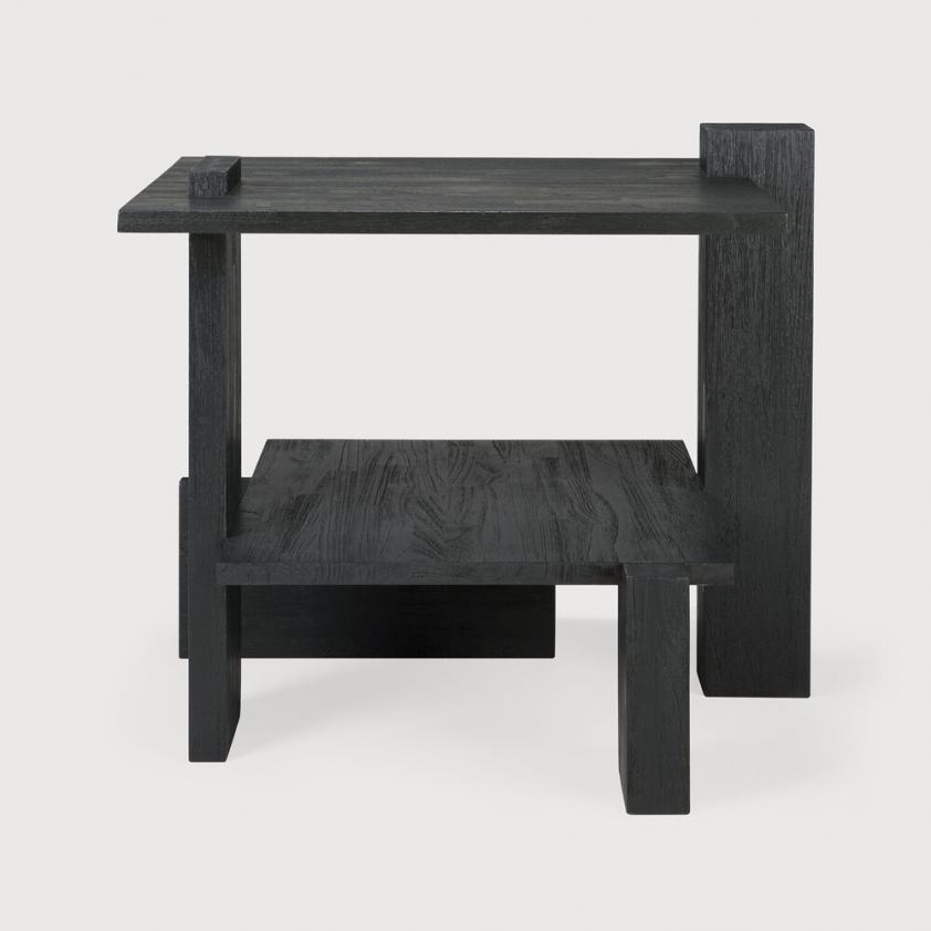Table d&#039;appoint Abstract en teck, Ethnicraft