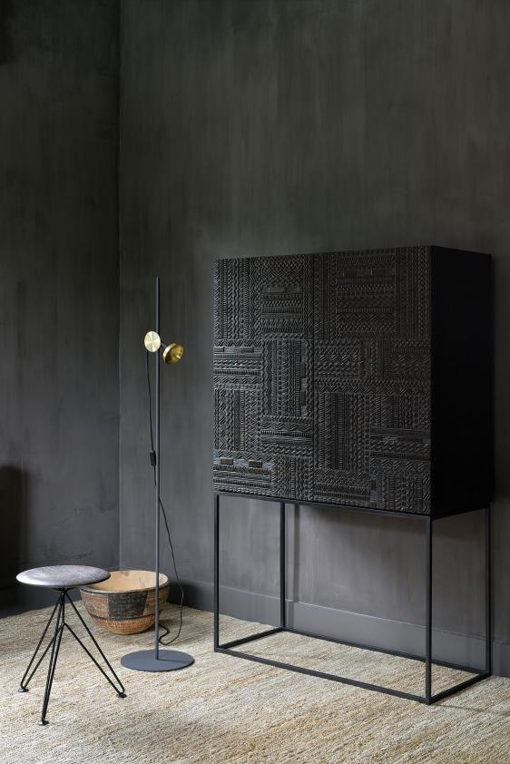 Armoire Tabwa en teck noir, Ethnicraft