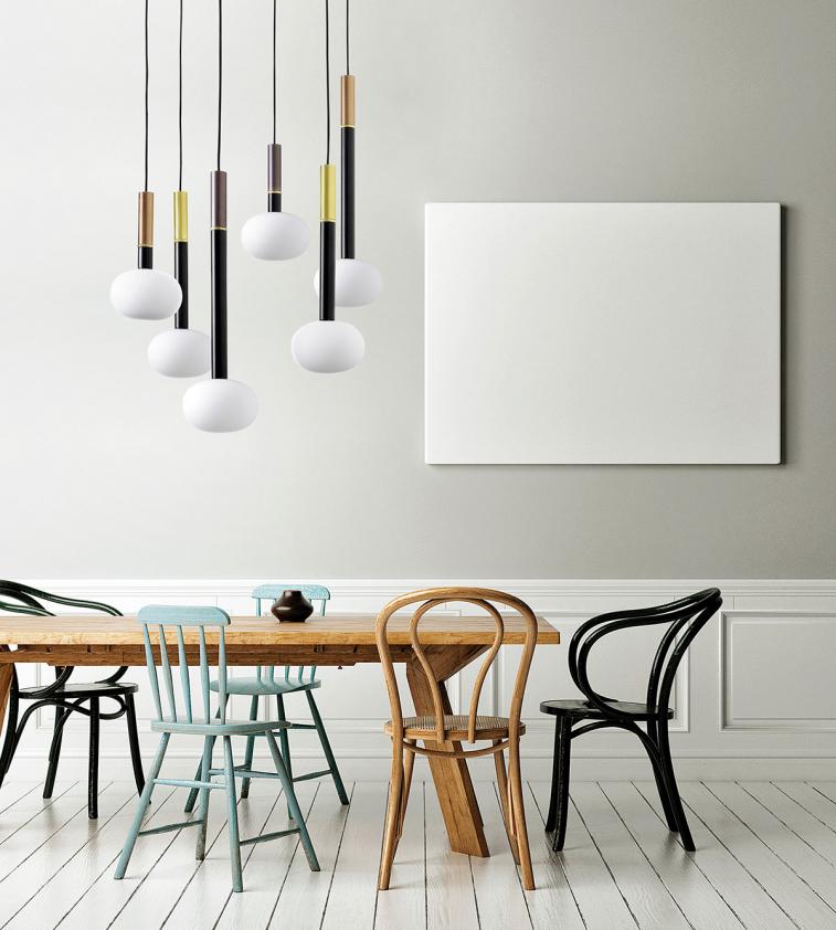 Lampe 3 lumières Mose , Miloox