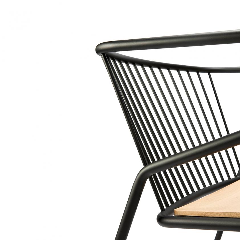 Fauteuil Gabbia en chêne , Ethnicraft