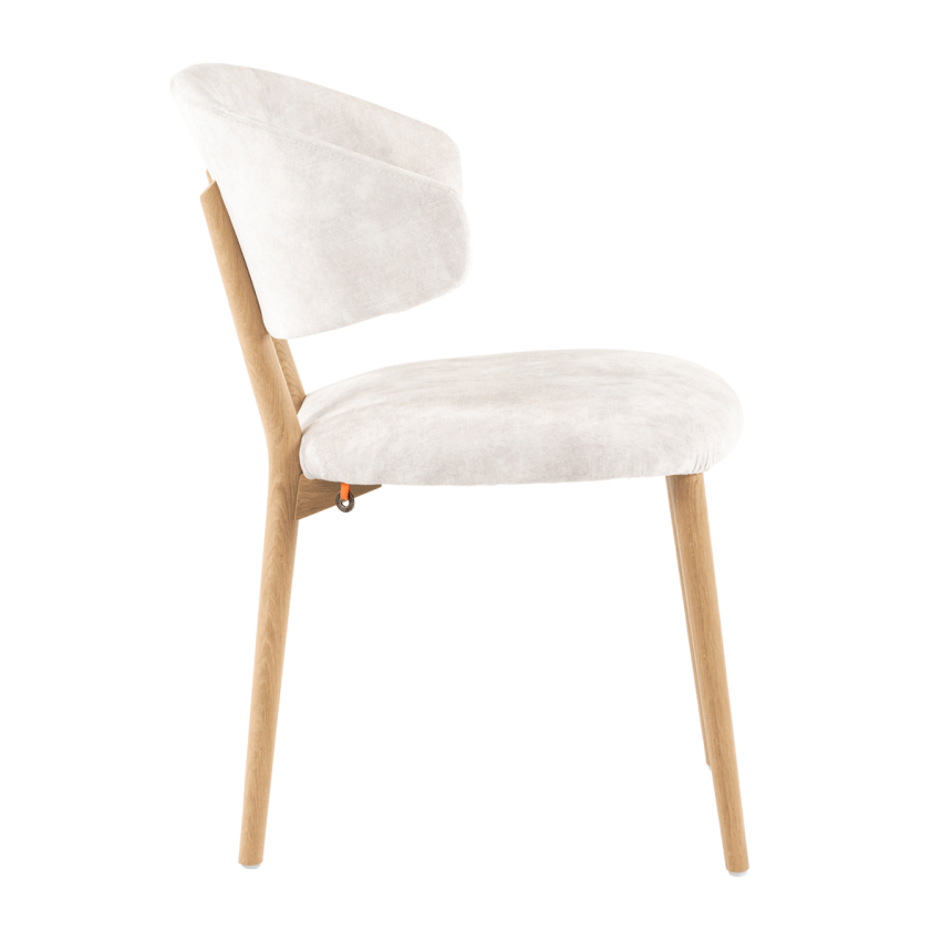 Chaise Toro dossier incurvé, Mobitec