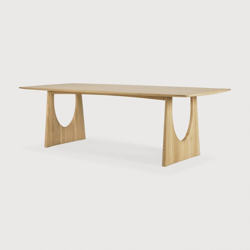 Table Geometric en chêne, Ethnicraft