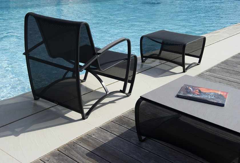 Pouf Jet Stream, Les Jardins 
