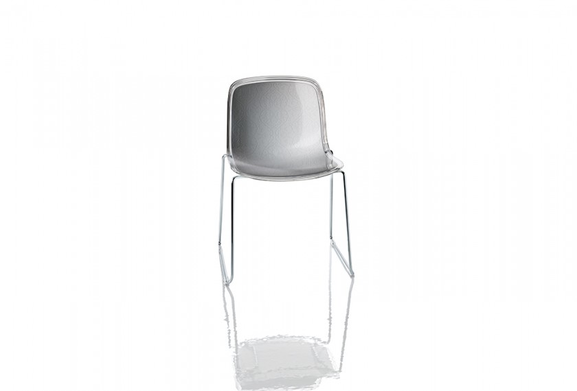 Chaise empilable Troy Assise Plastique, Magis