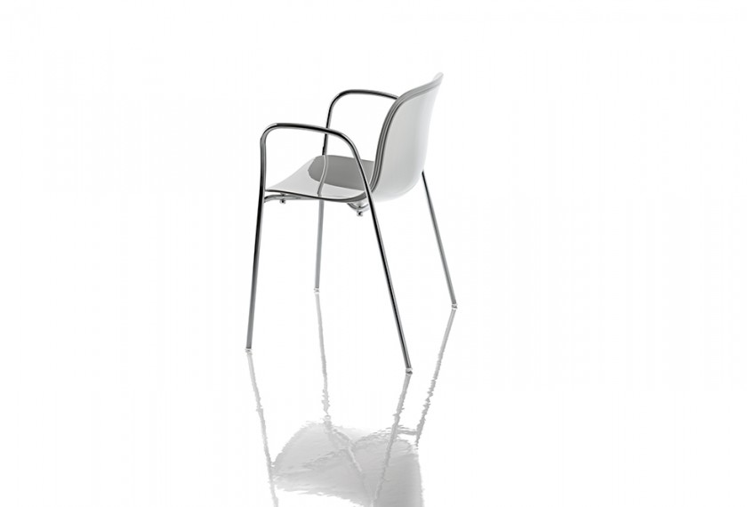 Chaise empilable Troy Assise Plastique, Magis