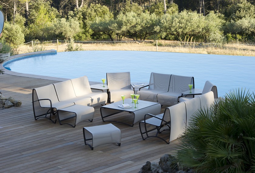 Table basse Jet Stream, Les Jardins 