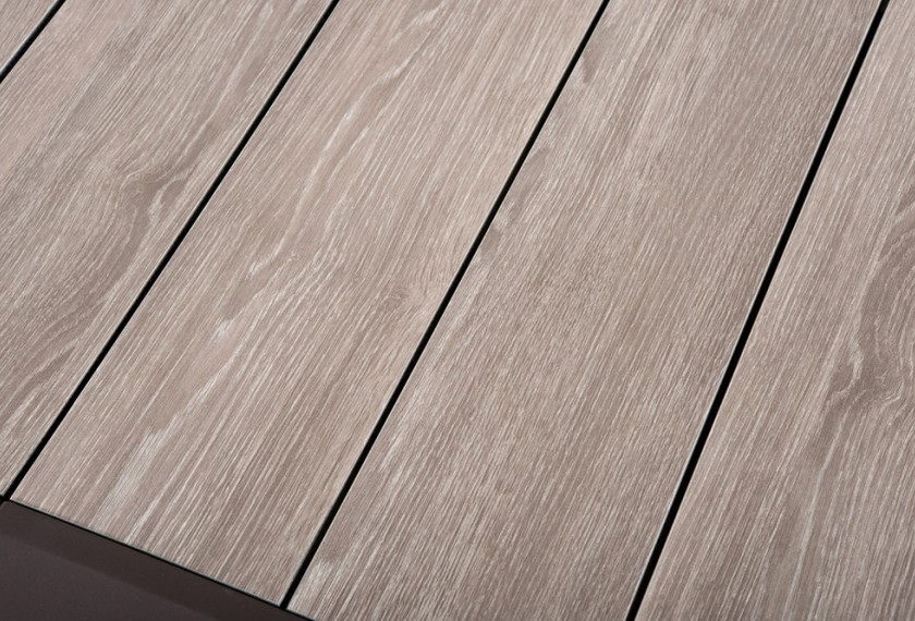 Table Hegoa extensible (pied central), Les Jardins 