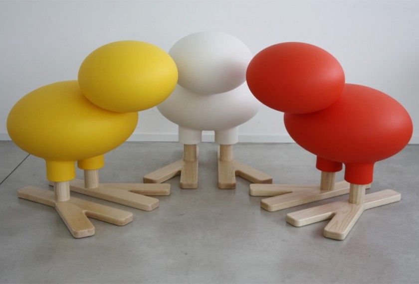 Tabouret enfant Happy Bird, Magis