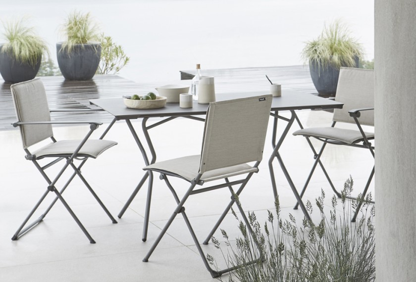 Chaise pliante Anytime, Lafuma-mobilier