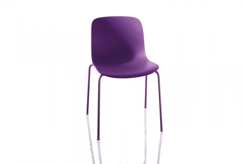 Chaise empilable Troy Assise Plastique, Magis