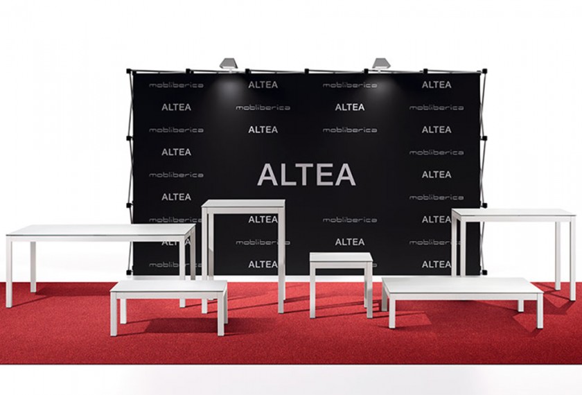 Table haute Altéa, Mobliberica