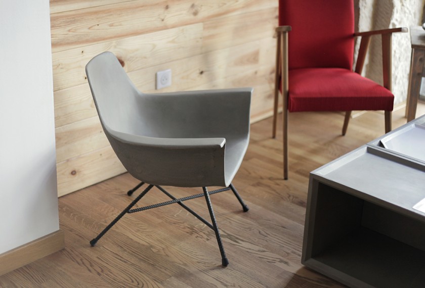 Hauteville - Fauteuil, Lyon Béton